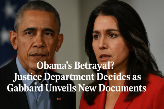 خيانة أوباما؟ وزارة العدل تقرر بينما غابارد تكشف عن وثائق جديدة